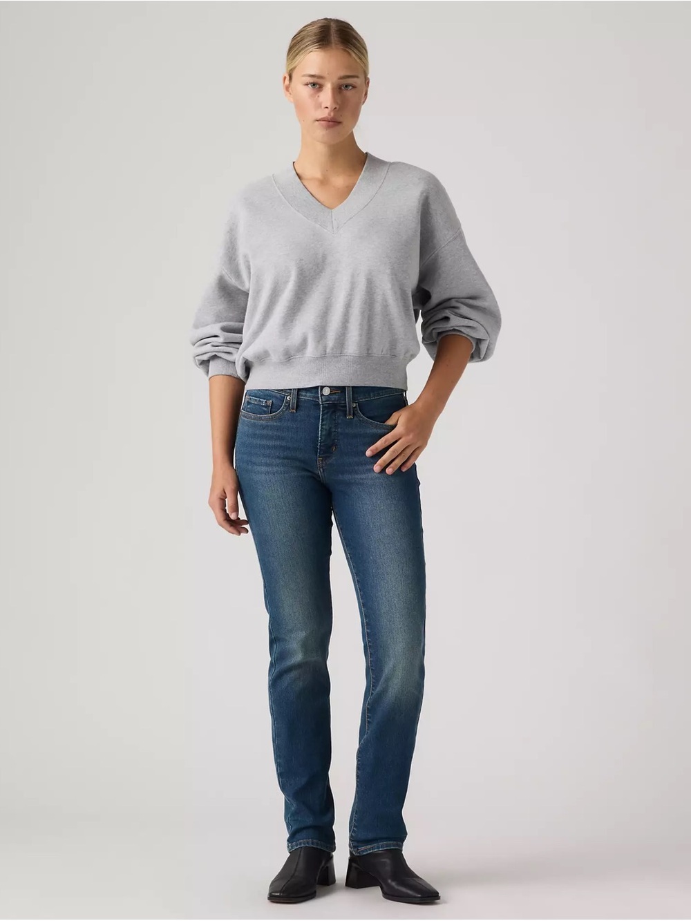LEVI’S 314 SHAPING STRAIGHT WOMEN'S JEANS NWT SIZE 29Wx34L